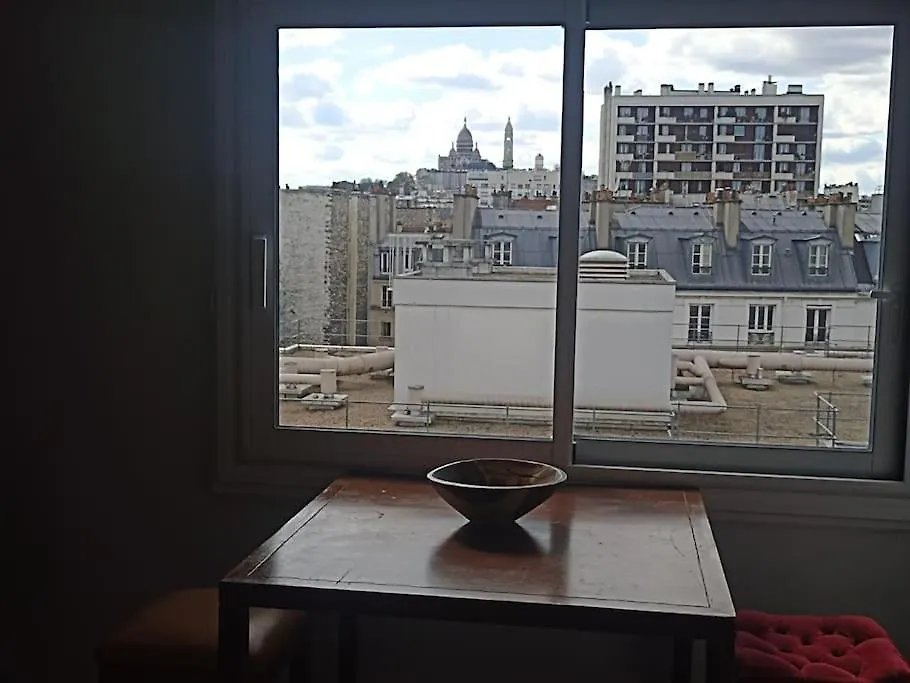 Vue Sur Le Sacre Coeur Montmartre *